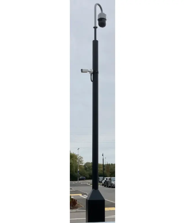 Camera on a pole
